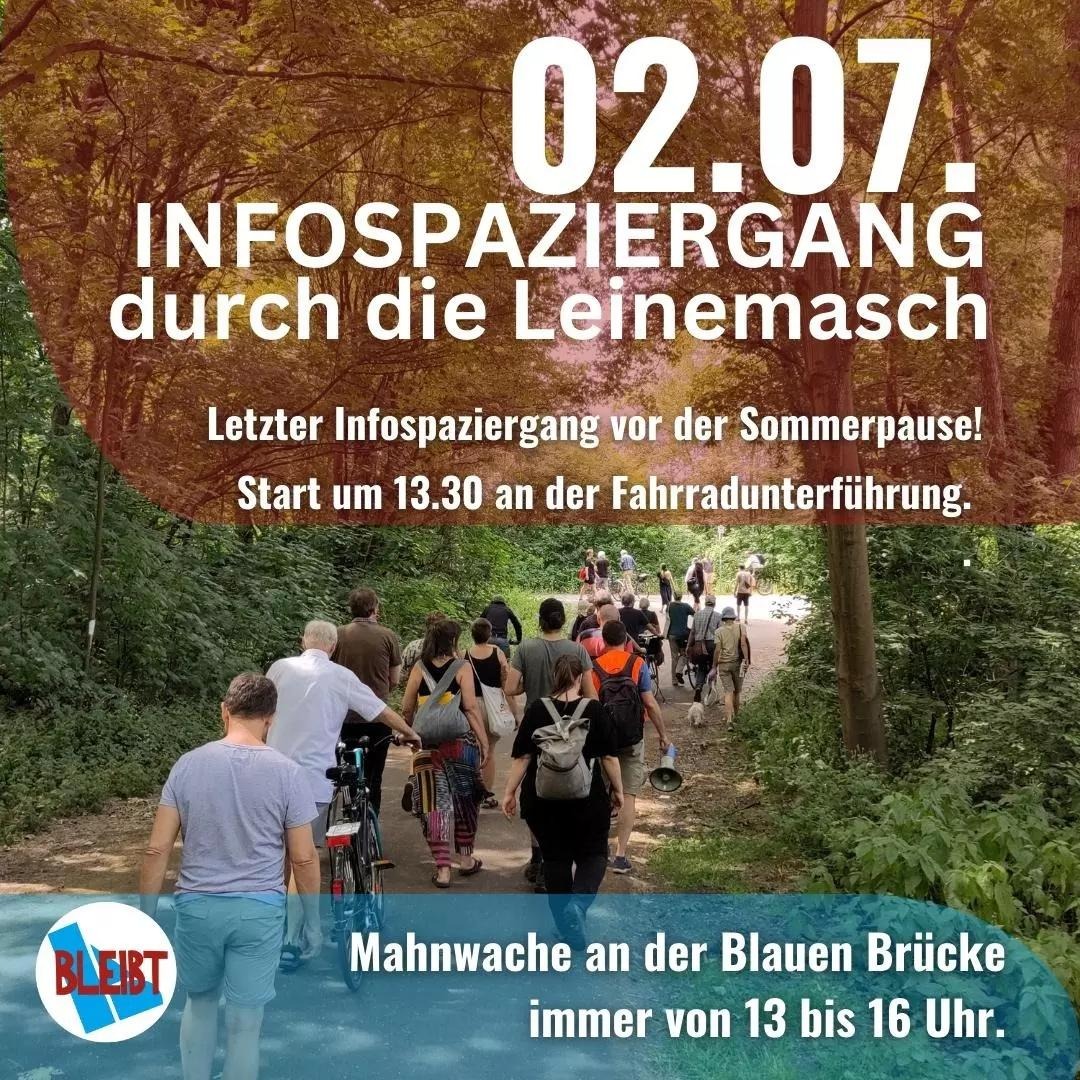 Letzter Spaziergang vor der Sommerpause